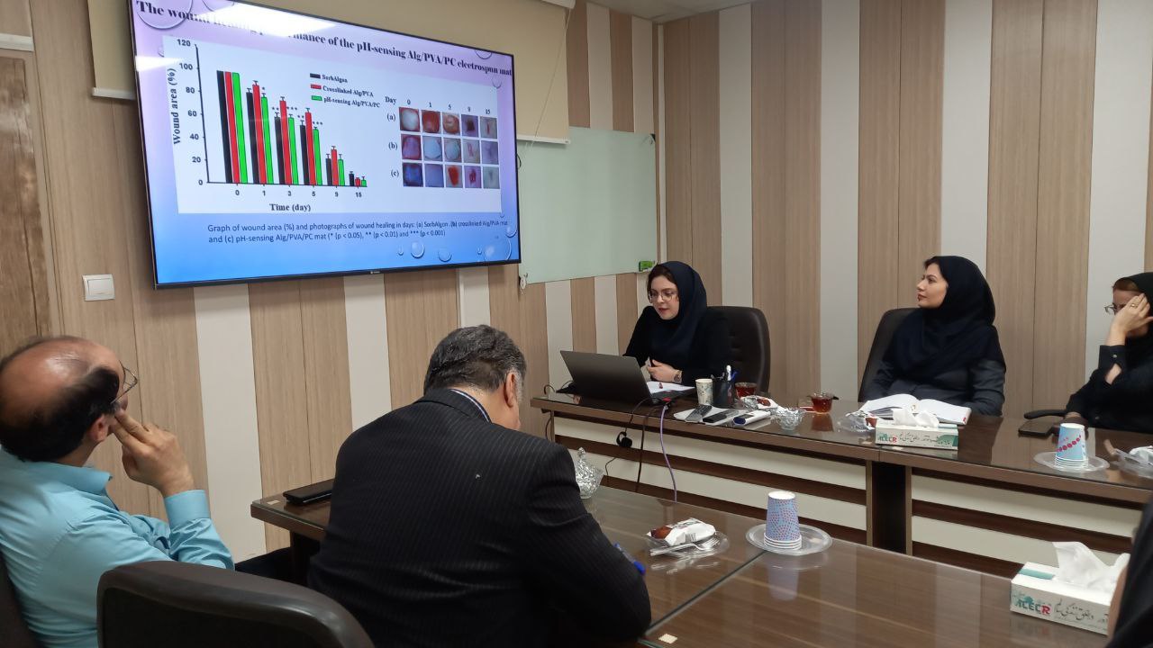 نشست علمی ویژه پژوهشگران: پانسمان های زخم نانو الیاف الکتروریسی شده هوشمند :آینده مراقبت از زخم