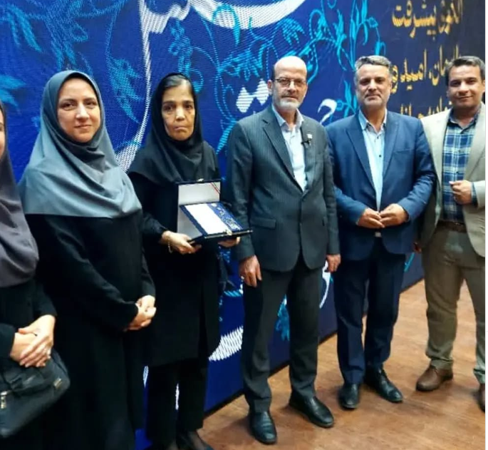 معرفی دکتر افشان شیرکوند به عنوان جهادگر برتر